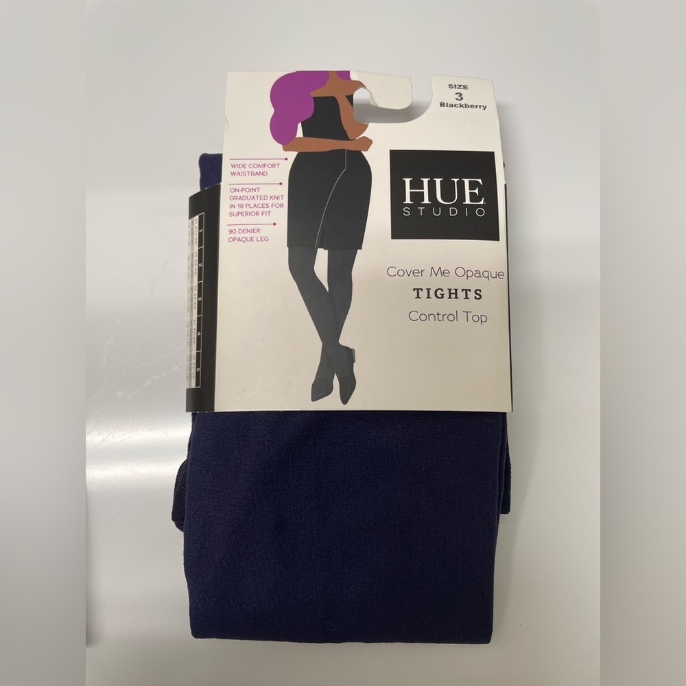 Hue Studio BlackBerry Tights